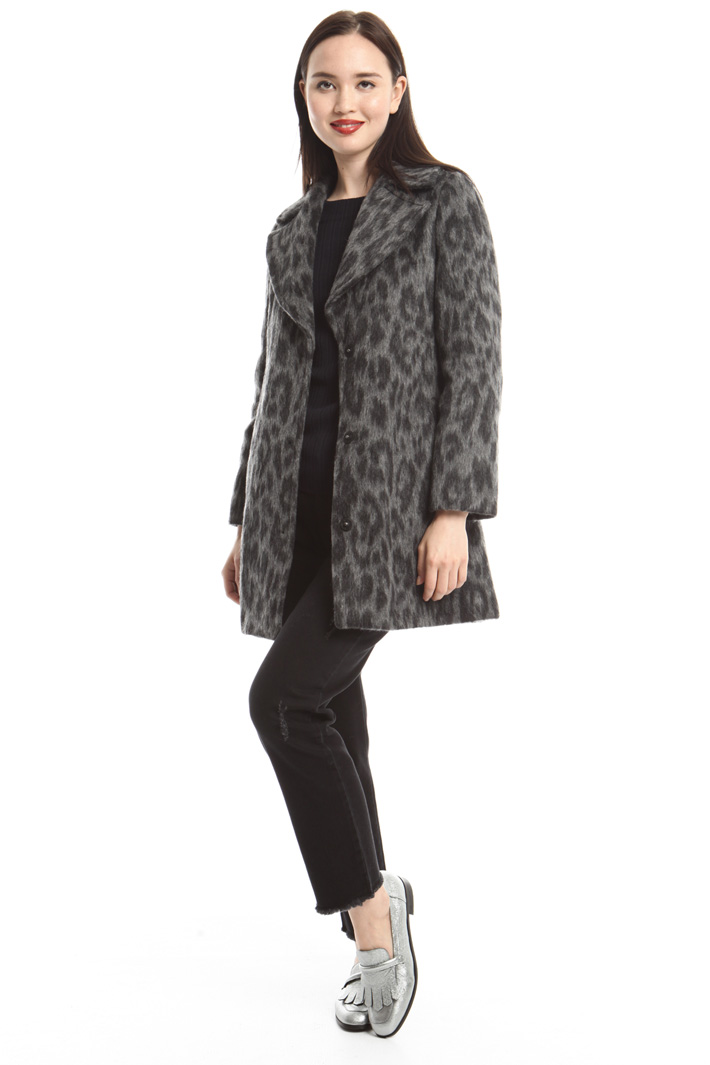Cappotto a motivo animalier Intrend Cappotto a motivo animalier Intrend