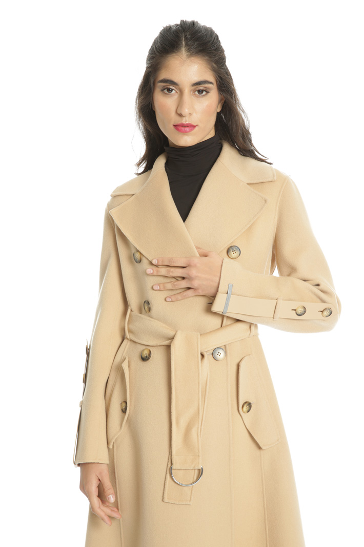 Double-breasted wool coat Intrend Double-breasted wool coat Intrend
