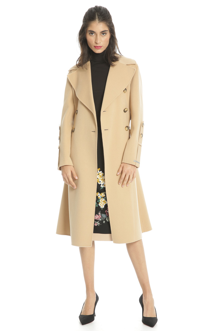 Double-breasted wool coat Intrend Double-breasted wool coat Intrend