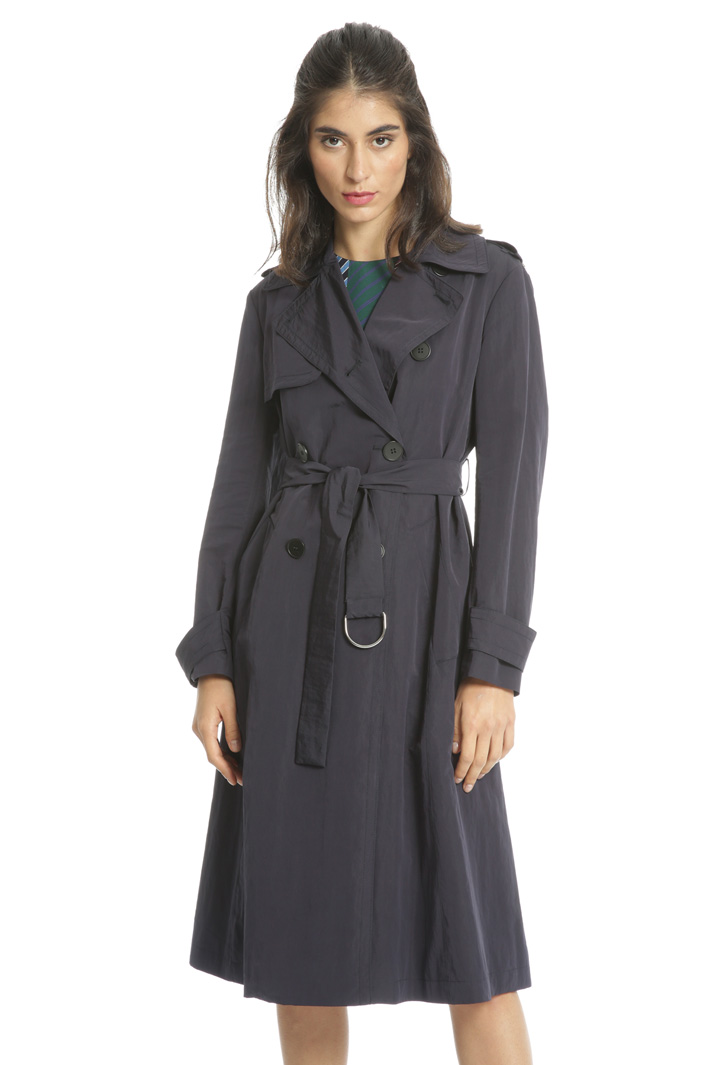 Double-breasted duster coat Intrend Double-breasted duster coat Intrend