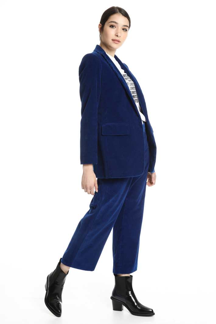 Oversized velvet blazer Intrend Oversized velvet blazer Intrend