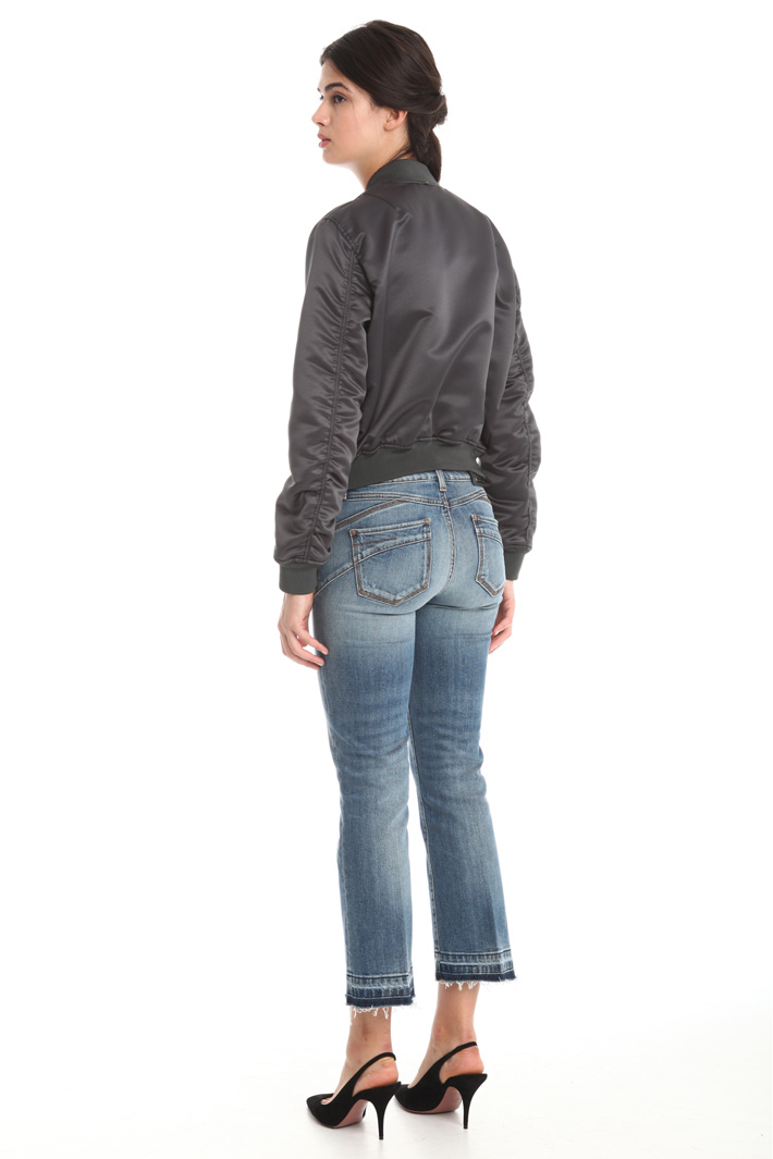 Bomber in tessuto douchesse Intrend Bomber in tessuto douchesse Intrend