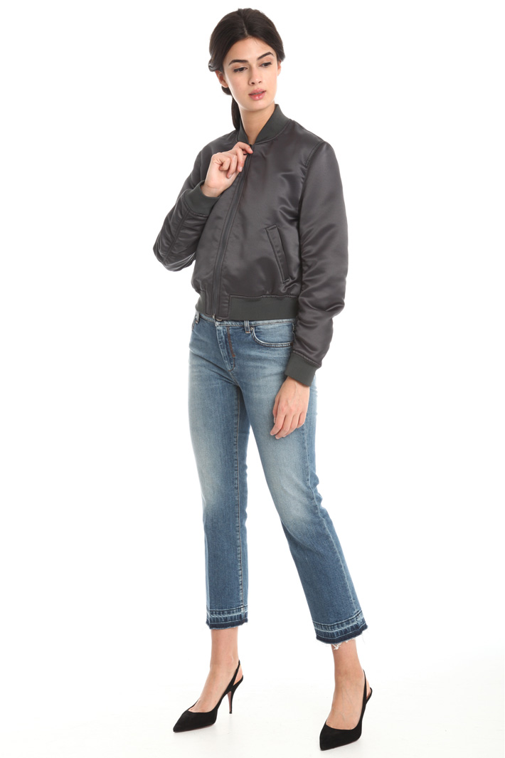 Bomber in tessuto douchesse Intrend Bomber in tessuto douchesse Intrend