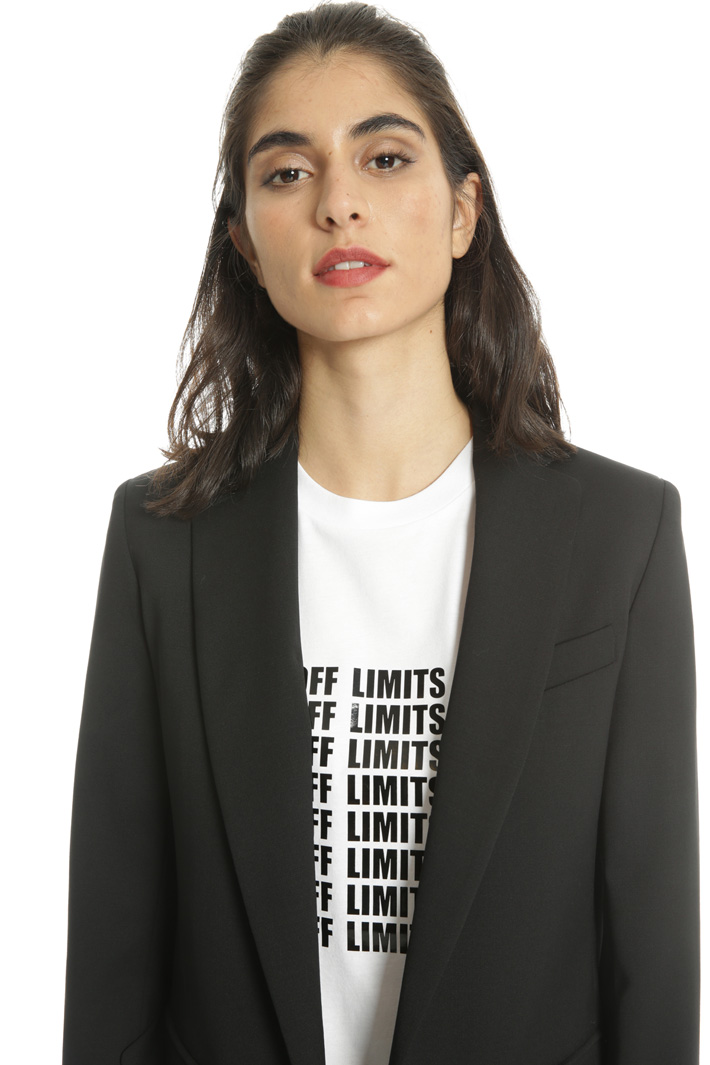 Blazer with contrasting bands Intrend Blazer with contrasting bands Intrend