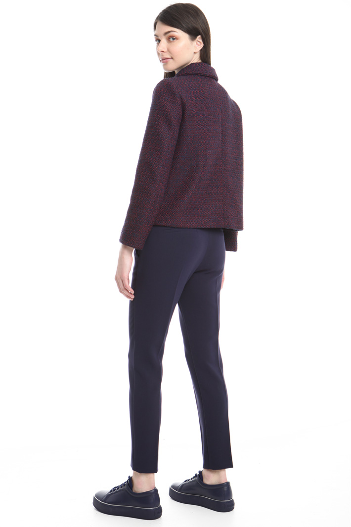Yarn-dyed short jacket Intrend Yarn-dyed short jacket Intrend