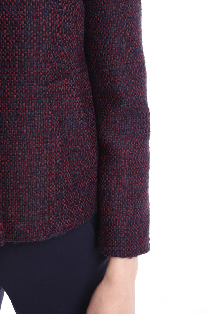 Yarn-dyed short jacket Intrend Yarn-dyed short jacket Intrend