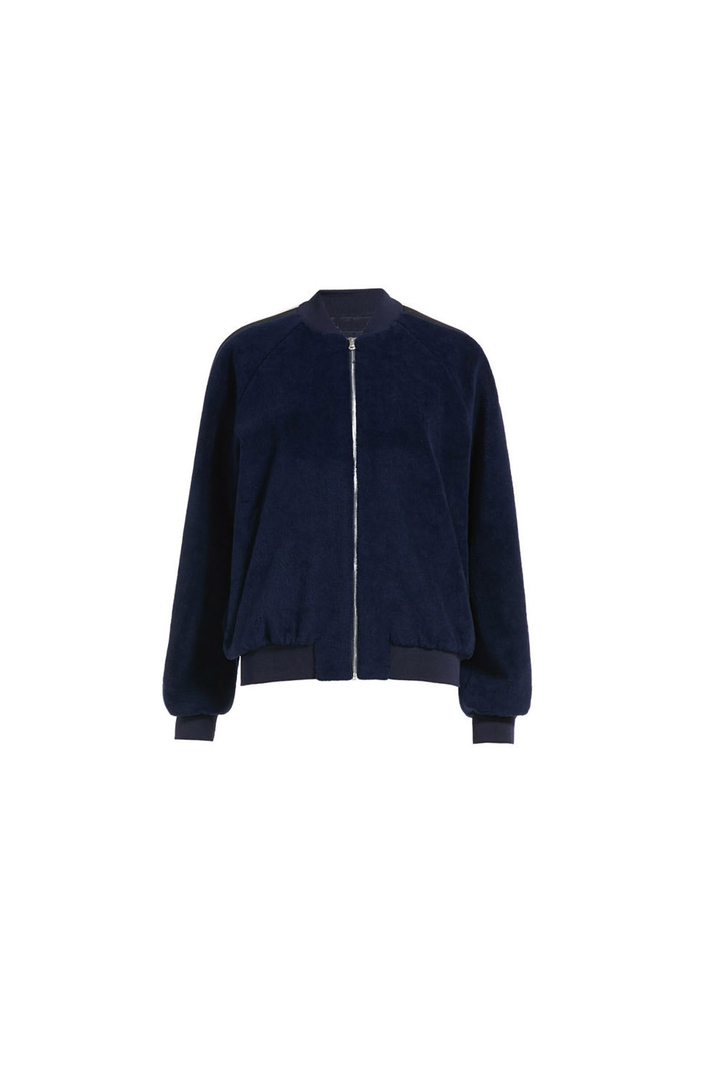 Wool and cotton bomber jacket Intrend Wool and cotton bomber jacket Intrend