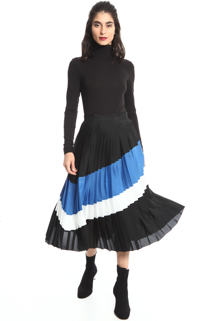 Pleated midi skirt Intrend Pleated midi skirt Intrend