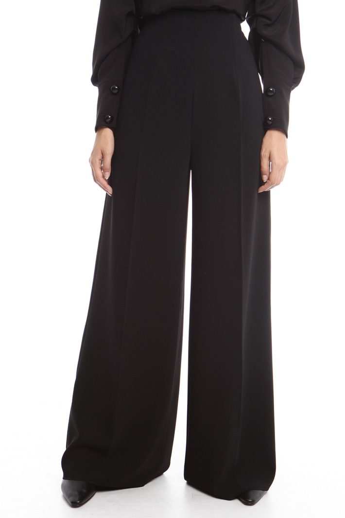 Pantaloni palazzo a vita alta Intrend Pantaloni palazzo a vita alta Intrend