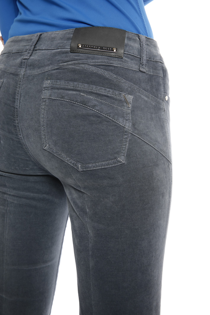 Flared velvet trousers Intrend Flared velvet trousers Intrend