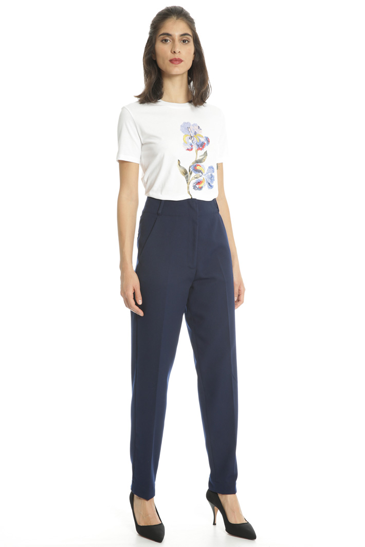 Long viscose trousers Intrend Long viscose trousers Intrend