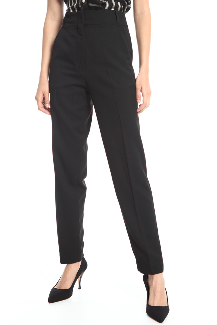 Long viscose trousers Intrend Long viscose trousers Intrend
