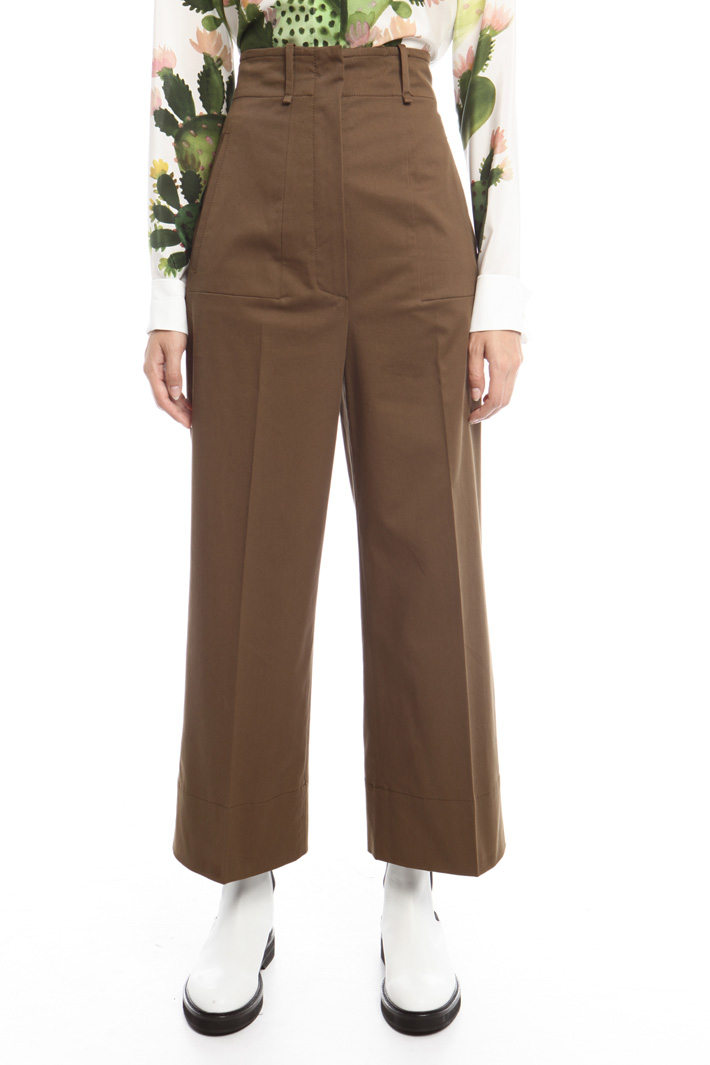 Pantaloni in cotone Intrend Pantaloni in cotone Intrend
