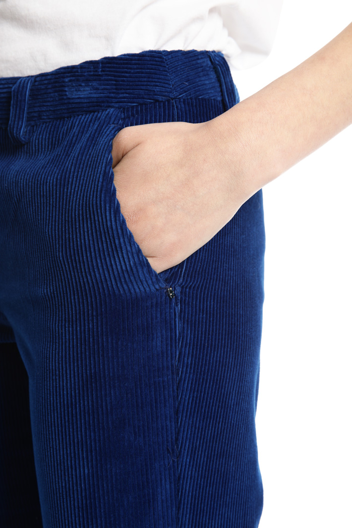 Long velvet trousers Intrend Long velvet trousers Intrend