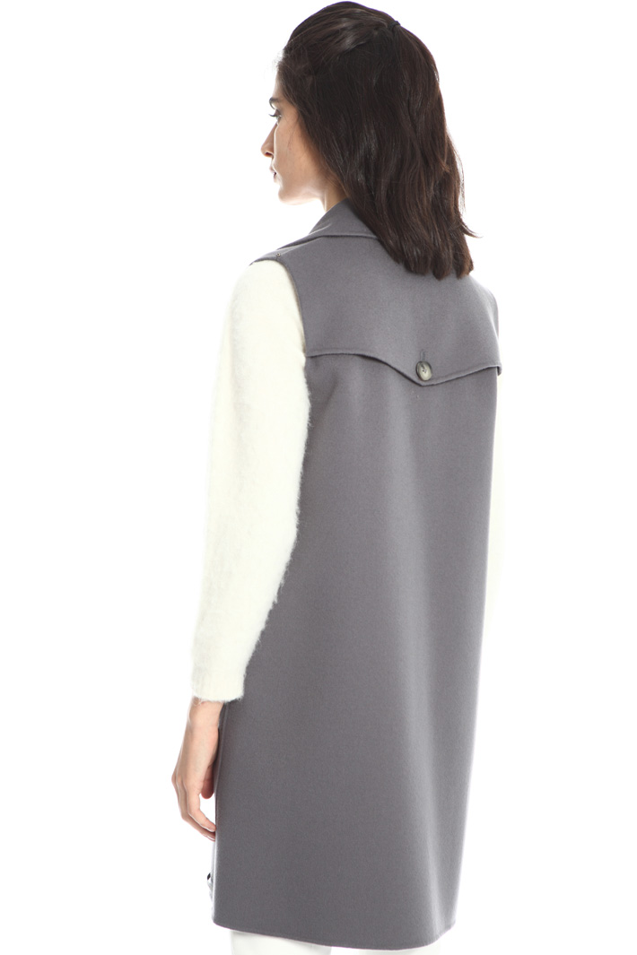 Long wool vest Intrend Long wool vest Intrend