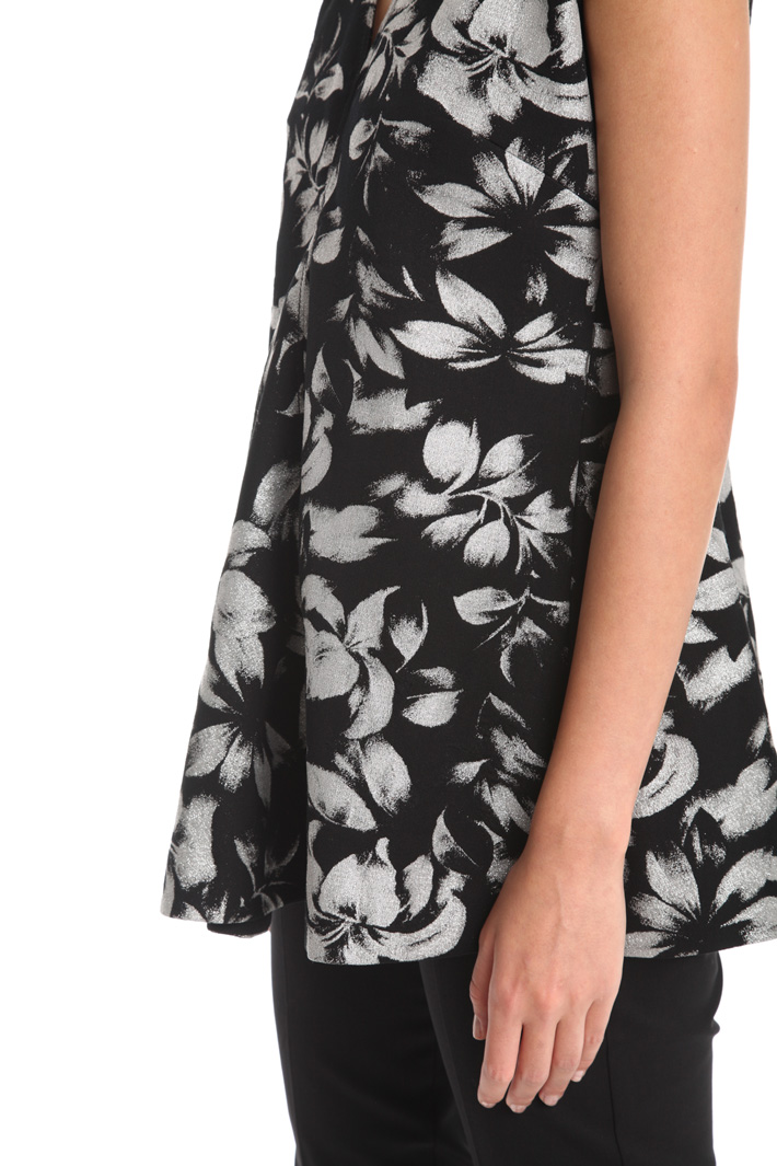 Top in jacquard lurex Intrend Top in jacquard lurex Intrend