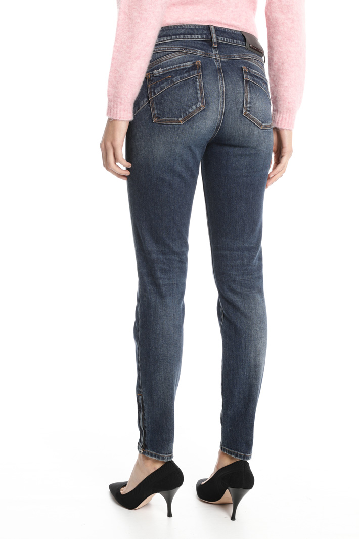 Skinny denim trousers Intrend Skinny denim trousers Intrend
