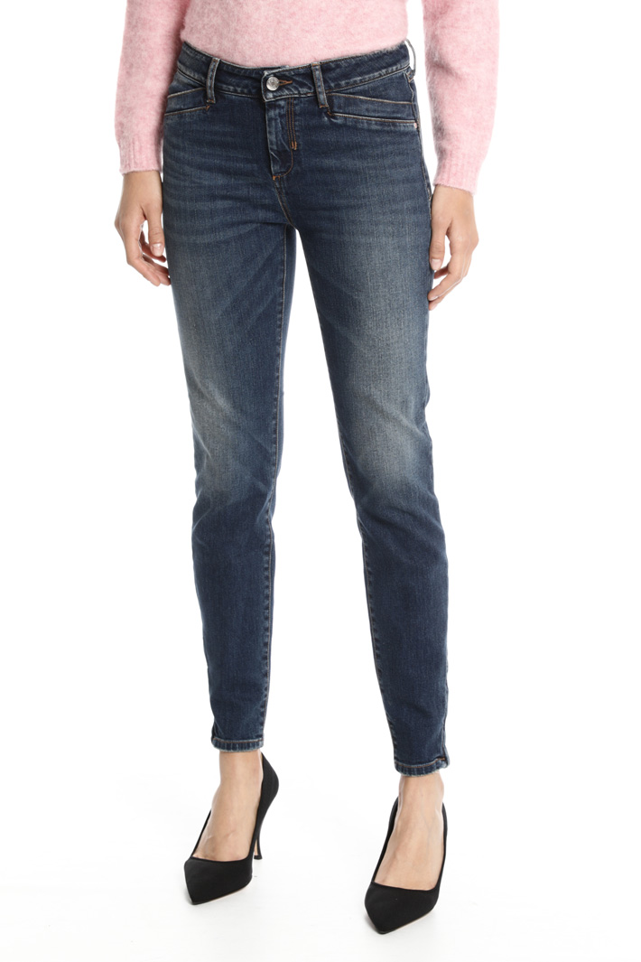 Skinny denim trousers Intrend Skinny denim trousers Intrend