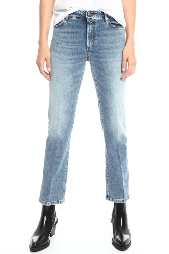 Cropped flare trousers Intrend Cropped flare trousers Intrend