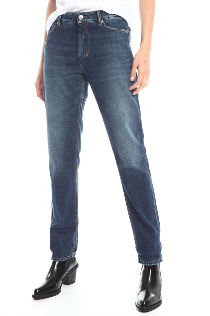 Denim cigarette trousers Intrend Denim cigarette trousers Intrend