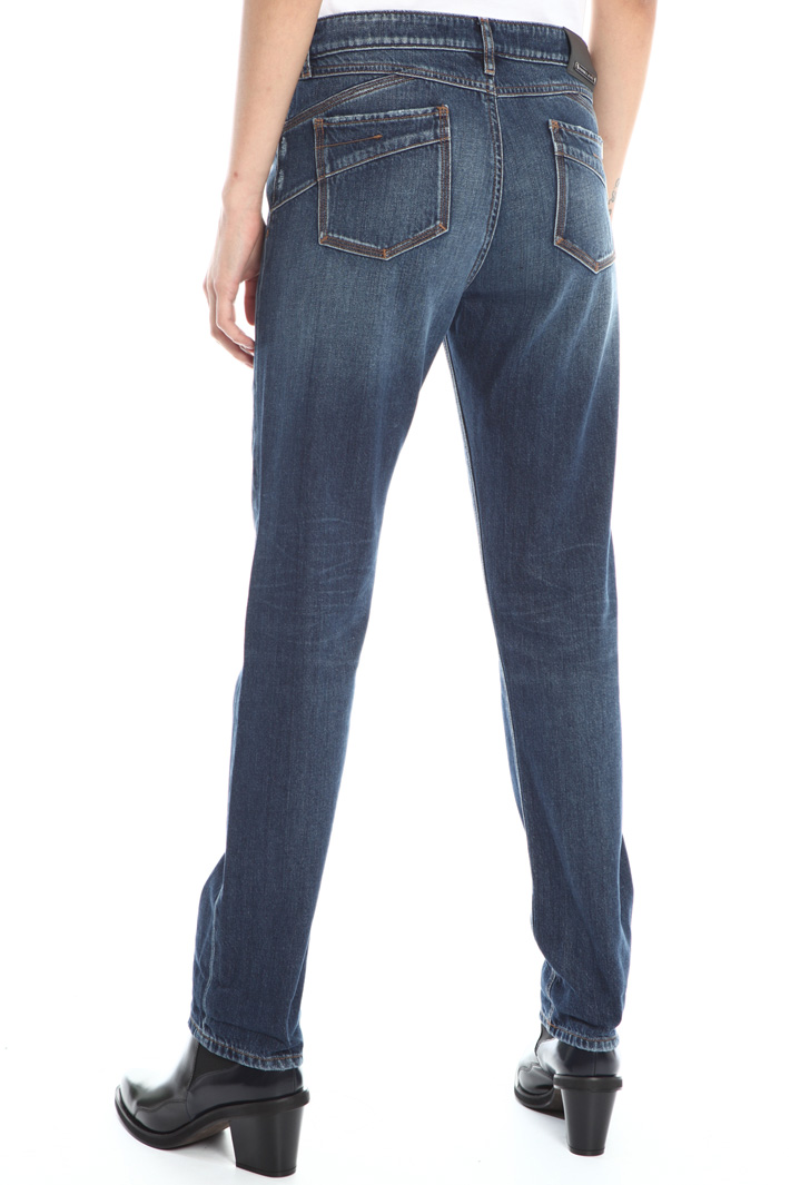 Denim cigarette trousers Intrend Denim cigarette trousers Intrend