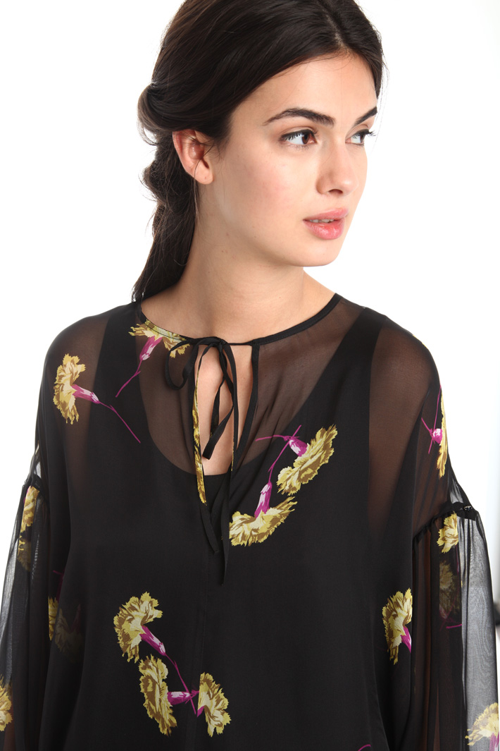 Casacca in chiffon di seta Intrend Casacca in chiffon di seta Intrend