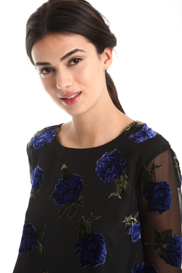 Casacca in doppia georgette Intrend Casacca in doppia georgette Intrend