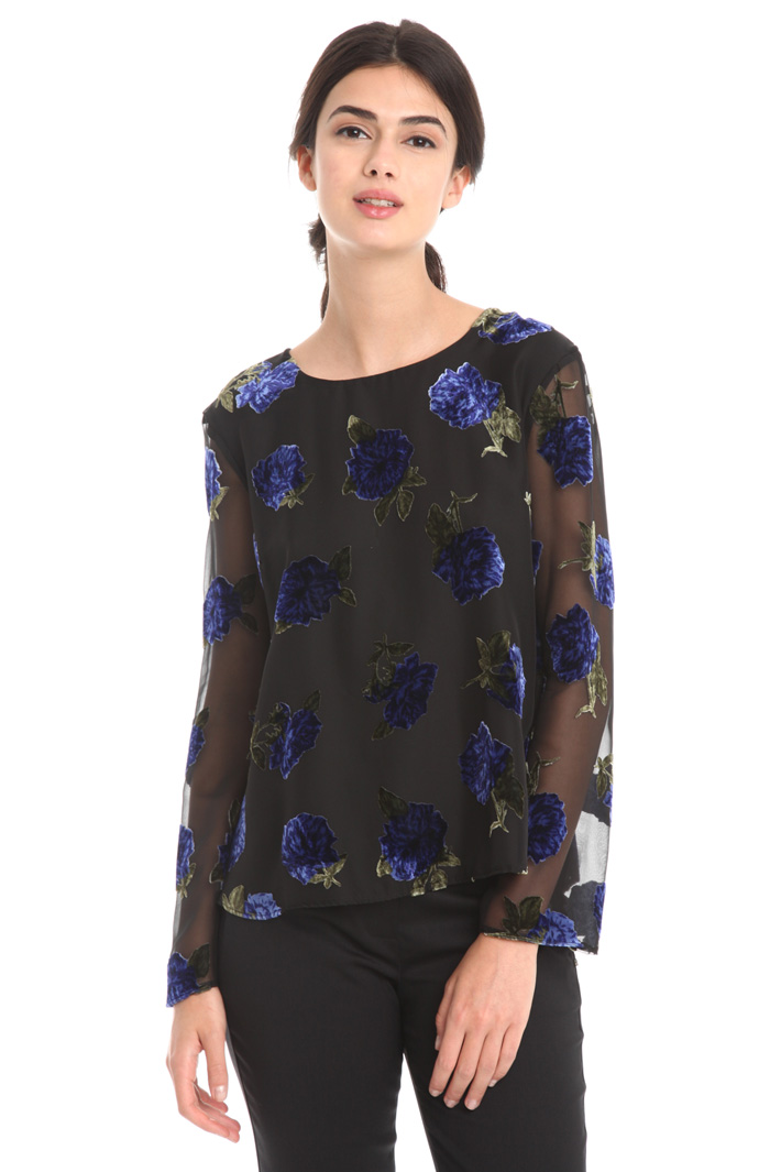 Casacca in doppia georgette Intrend Casacca in doppia georgette Intrend