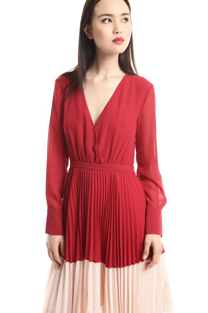 Abito in georgette e tulle Intrend Abito in georgette e tulle Intrend