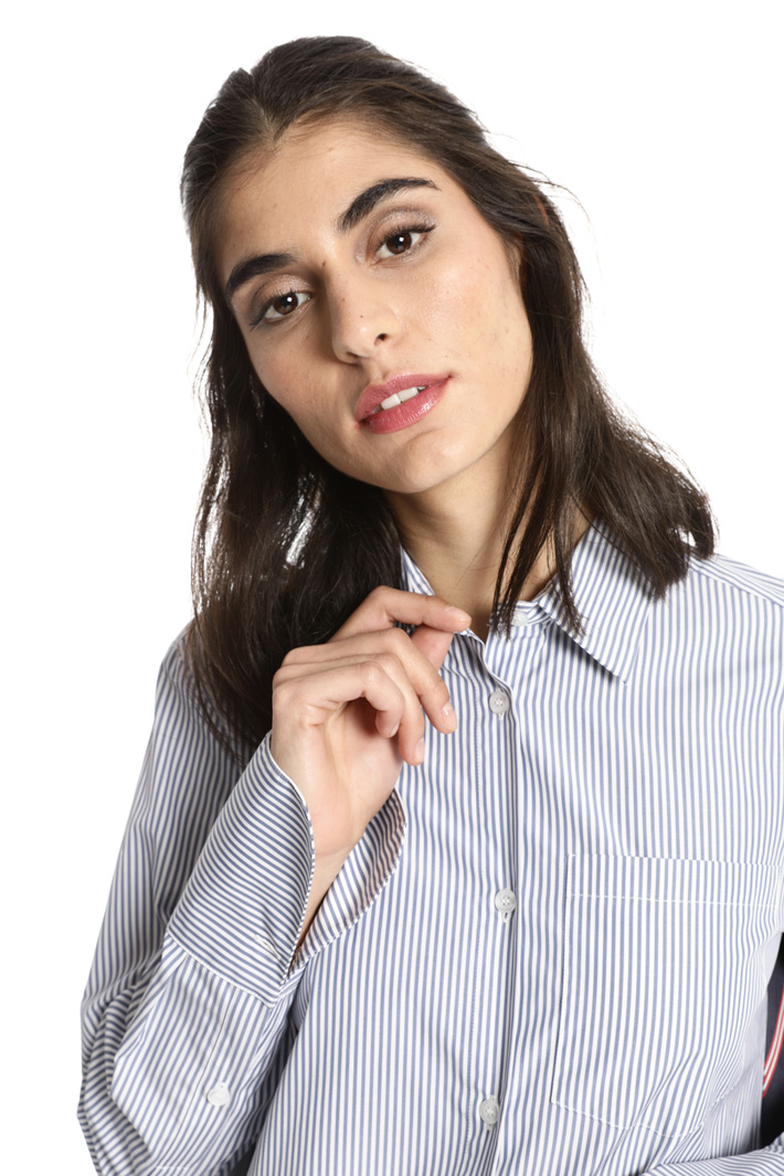 Poplin chemisier dress Intrend Poplin chemisier dress Intrend