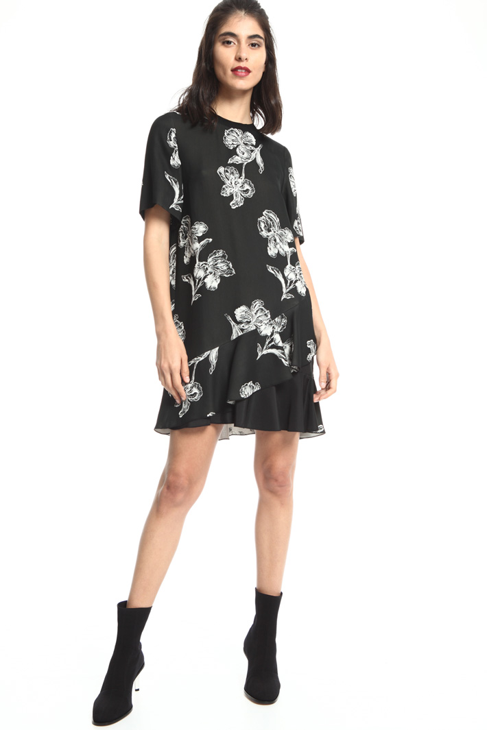 Crepe viscose dress Intrend Crepe viscose dress Intrend