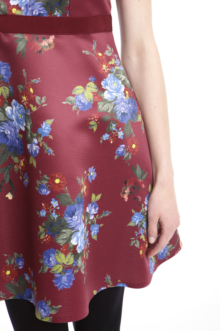 Abito in faille floreale Intrend Abito in faille floreale Intrend