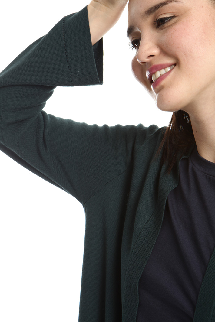 Cardigan lungo in viscosa Intrend Cardigan lungo in viscosa Intrend
