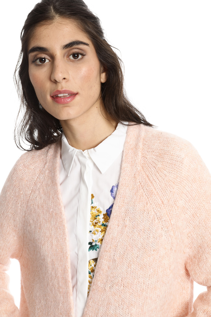 Boxy fit alpaca cardigan Intrend Boxy fit alpaca cardigan Intrend