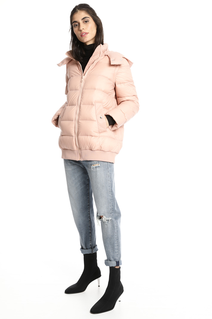 Hooded down coat Intrend Hooded down coat Intrend
