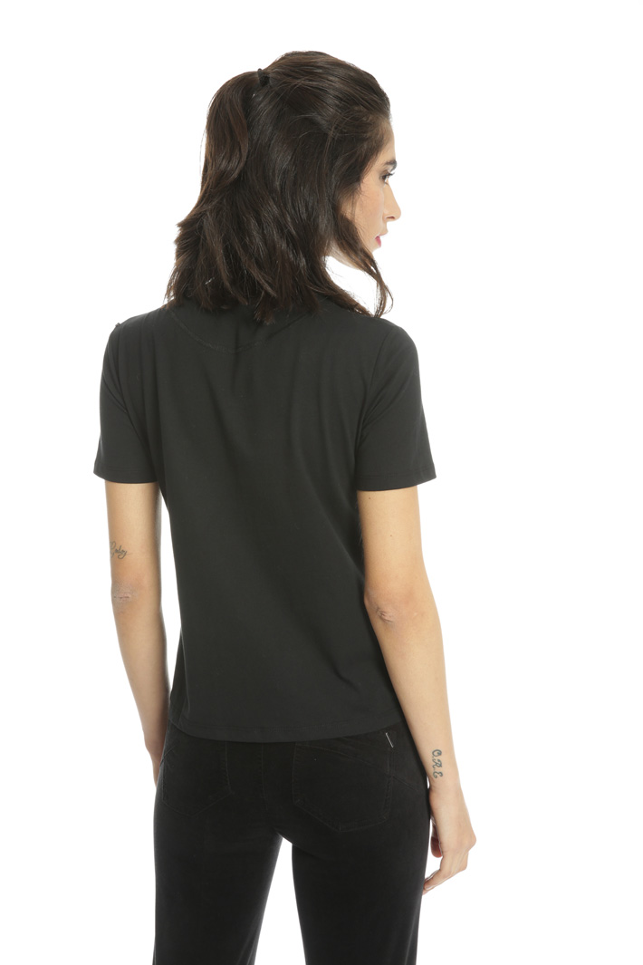 Embroidered cotton T-shirt Intrend Embroidered cotton T-shirt Intrend