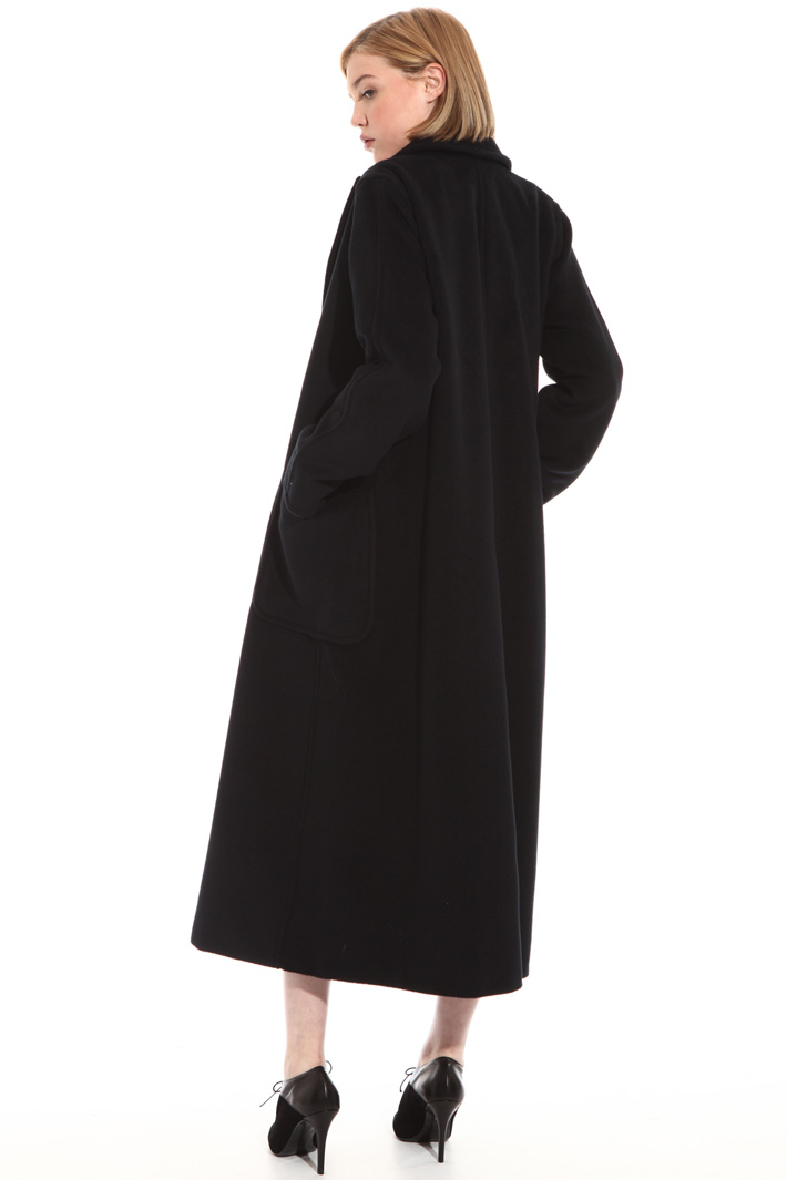 Long velour coat Intrend Long velour coat Intrend