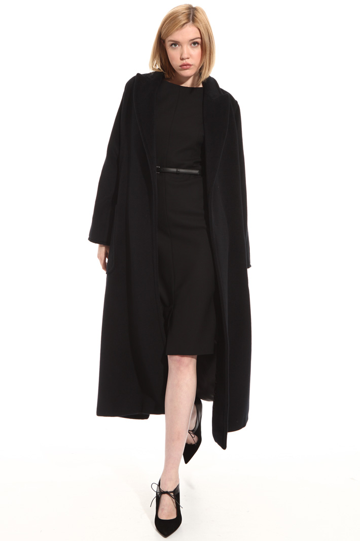 Long velour coat Intrend Long velour coat Intrend