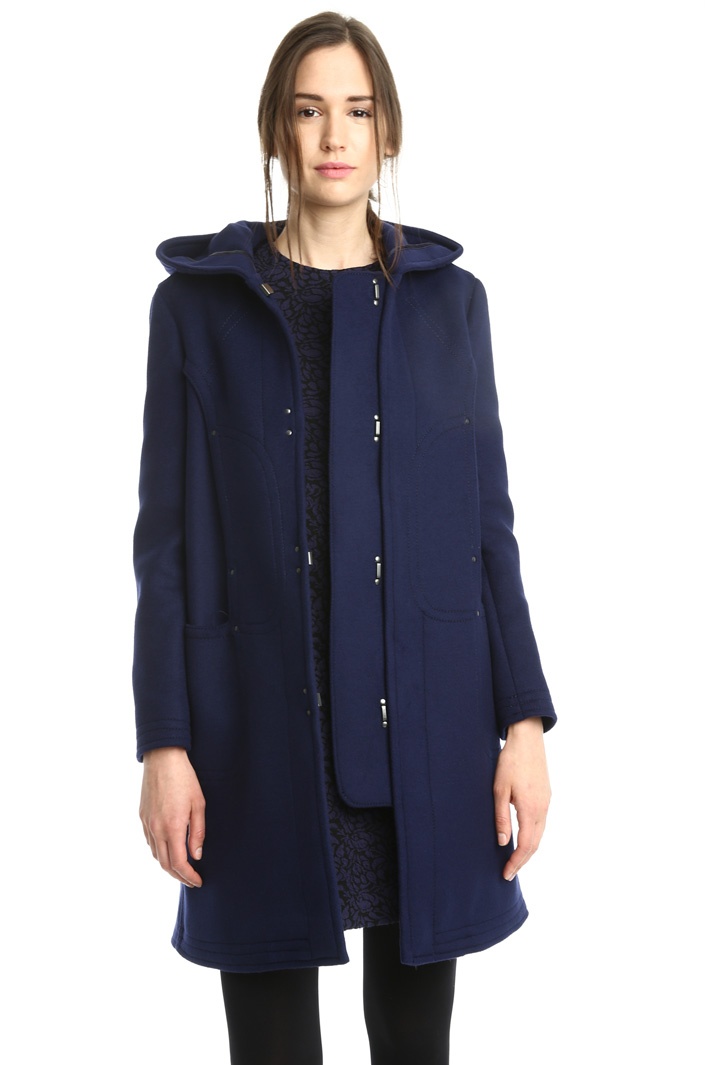 Cappotto in lana con cappuccio Intrend Cappotto in lana con cappuccio Intrend