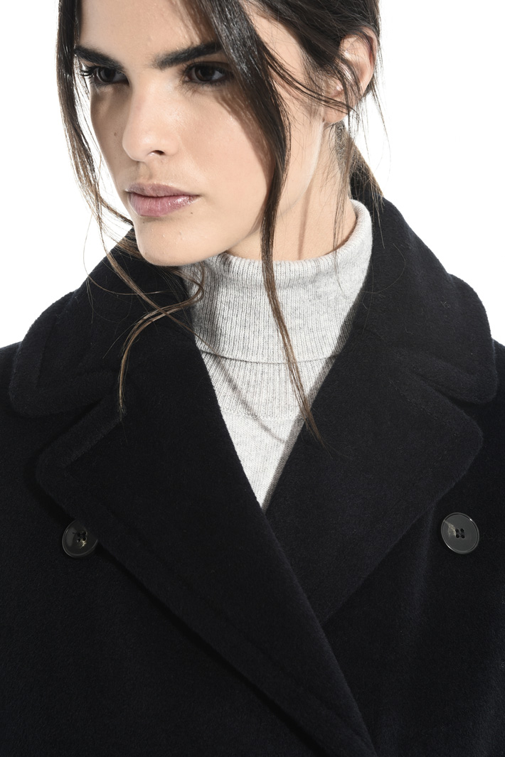 Flared wool coat Intrend Flared wool coat Intrend