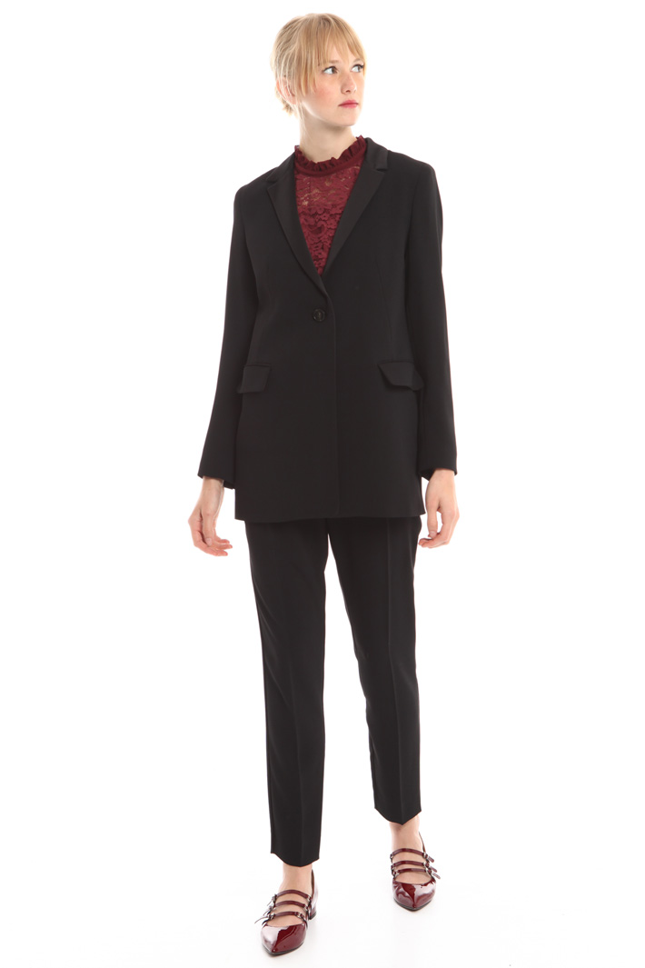 Blazer in crepe enver satin Intrend Blazer in crepe enver satin Intrend