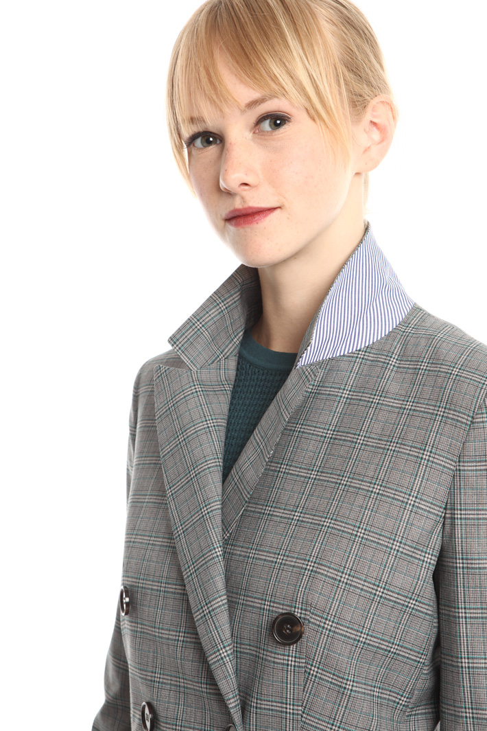 Blazer doppio petto tinto filo Intrend Blazer doppio petto tinto filo Intrend