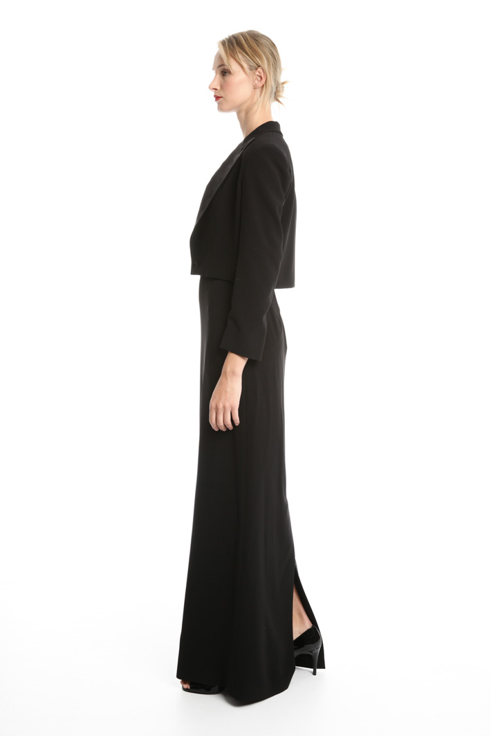 Boxy jacket in heavy cady Intrend Boxy jacket in heavy cady Intrend