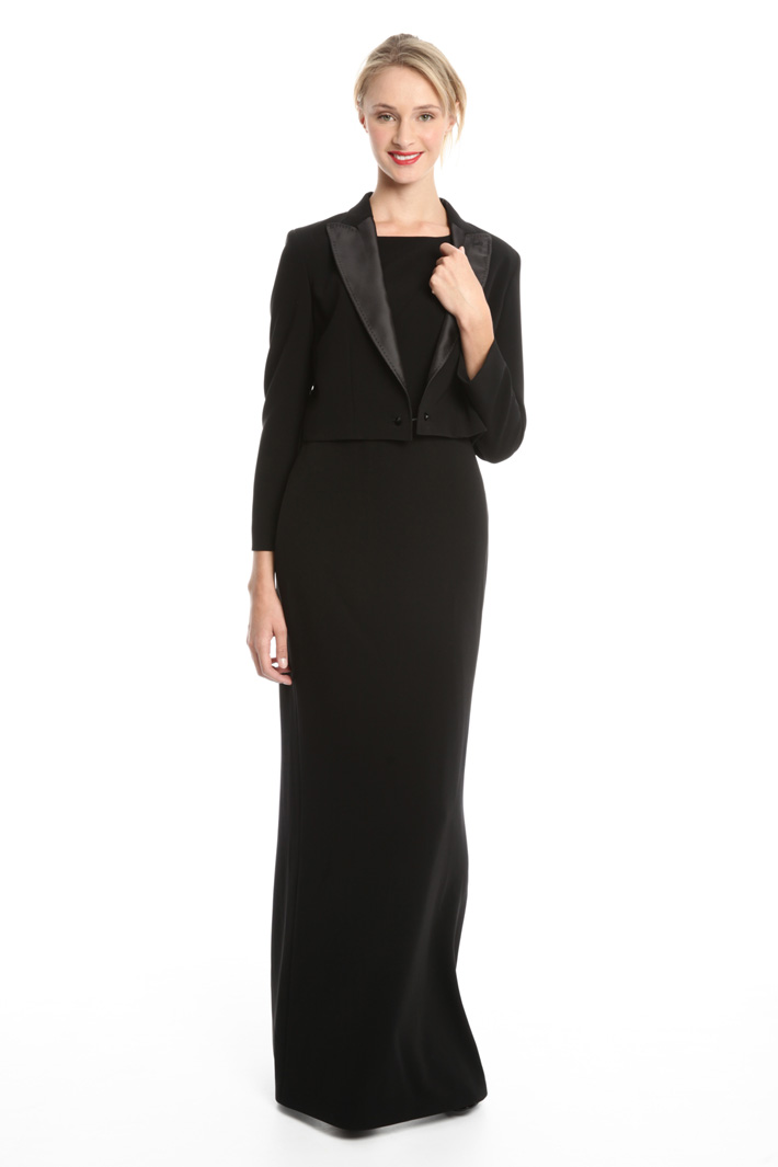 Boxy jacket in heavy cady Intrend Boxy jacket in heavy cady Intrend