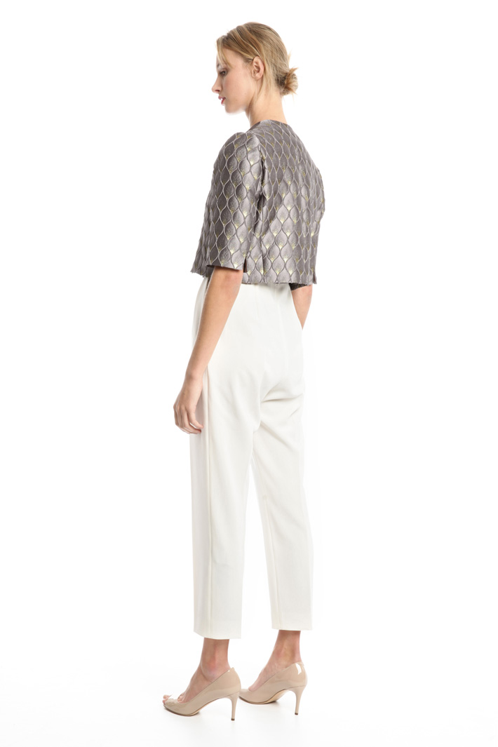 Lurex jacquard jacket Intrend Lurex jacquard jacket Intrend