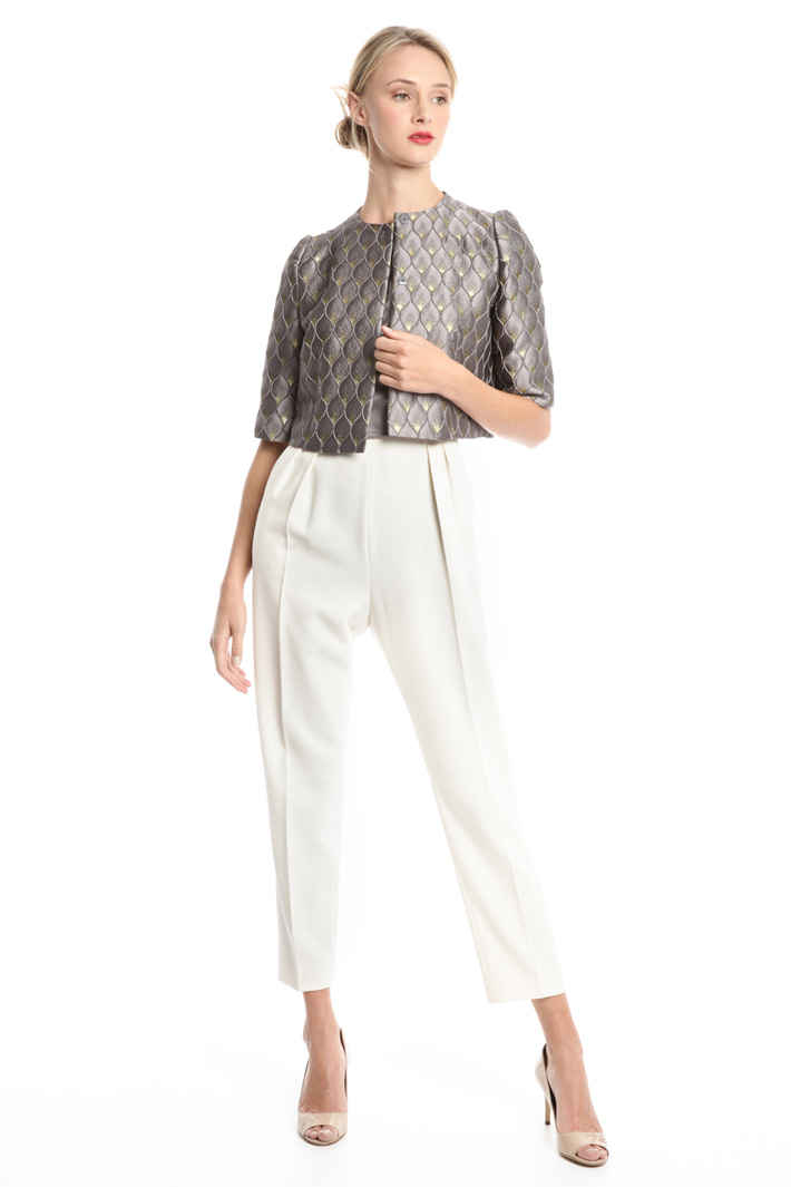 Lurex jacquard jacket Intrend Lurex jacquard jacket Intrend