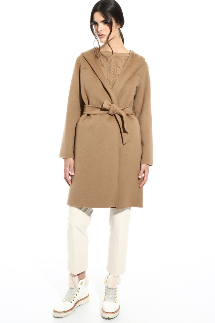 Drap coat with hood Intrend Drap coat with hood Intrend