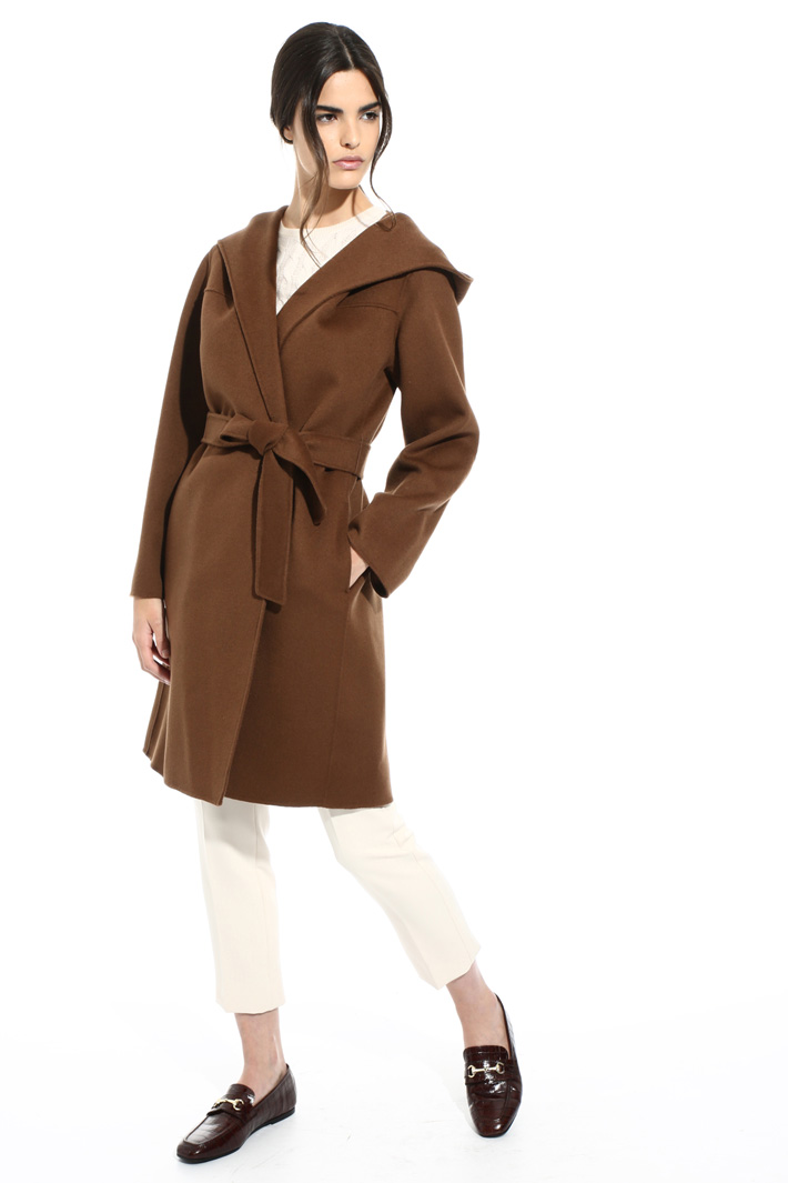 Drap coat with hood Intrend Drap coat with hood Intrend