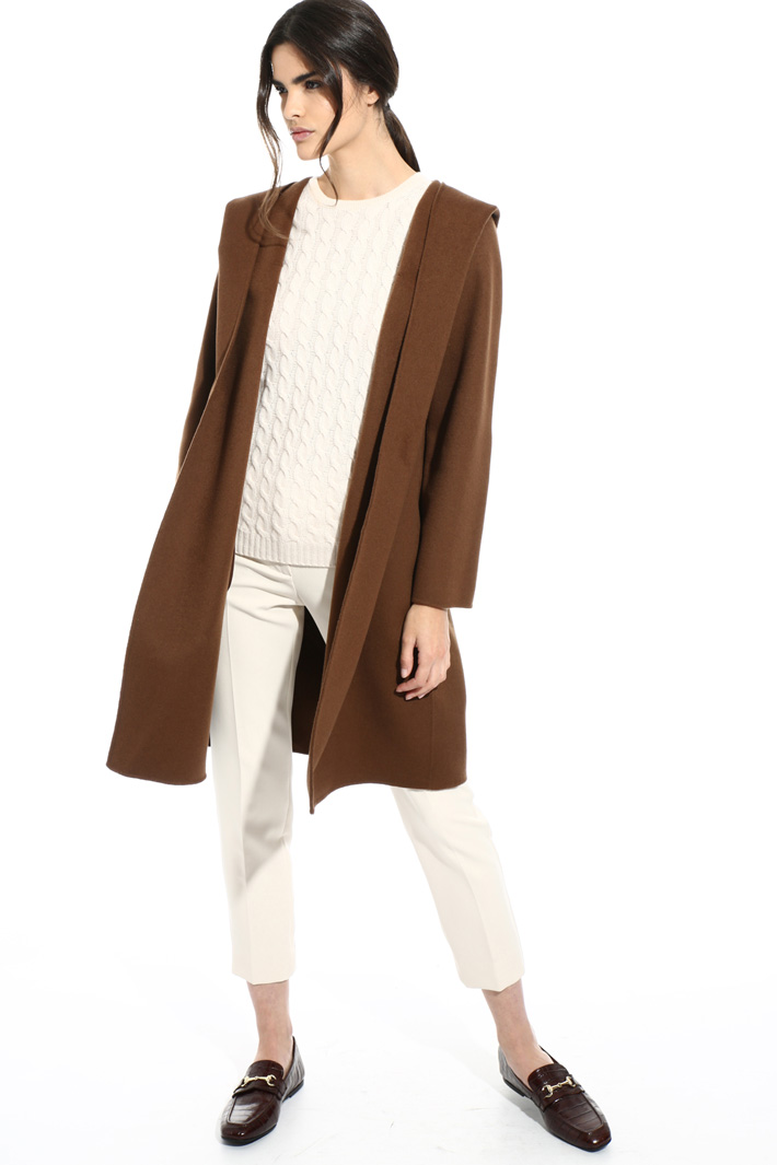 Drap coat with hood Intrend Drap coat with hood Intrend