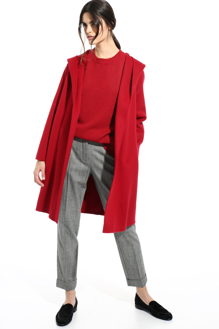 Drap coat with hood Intrend Drap coat with hood Intrend